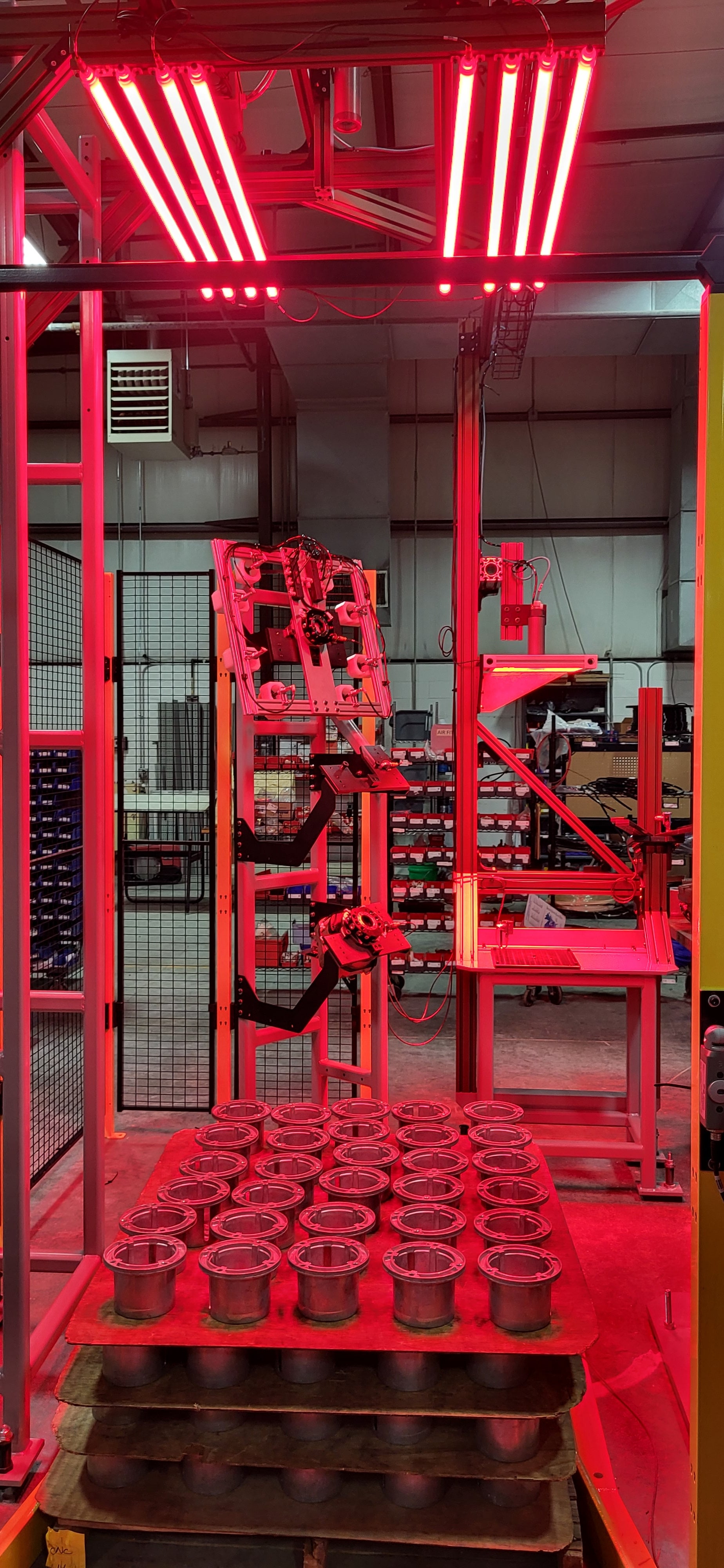 robot automation cell at cnc solutions